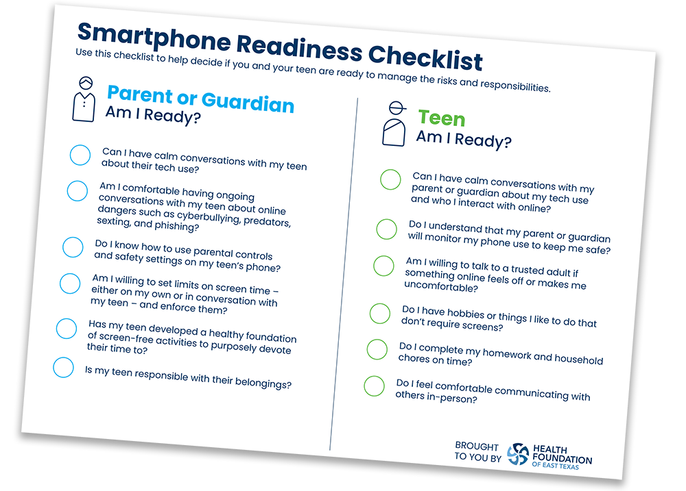 Image of the Smartphone Readiness Checklist